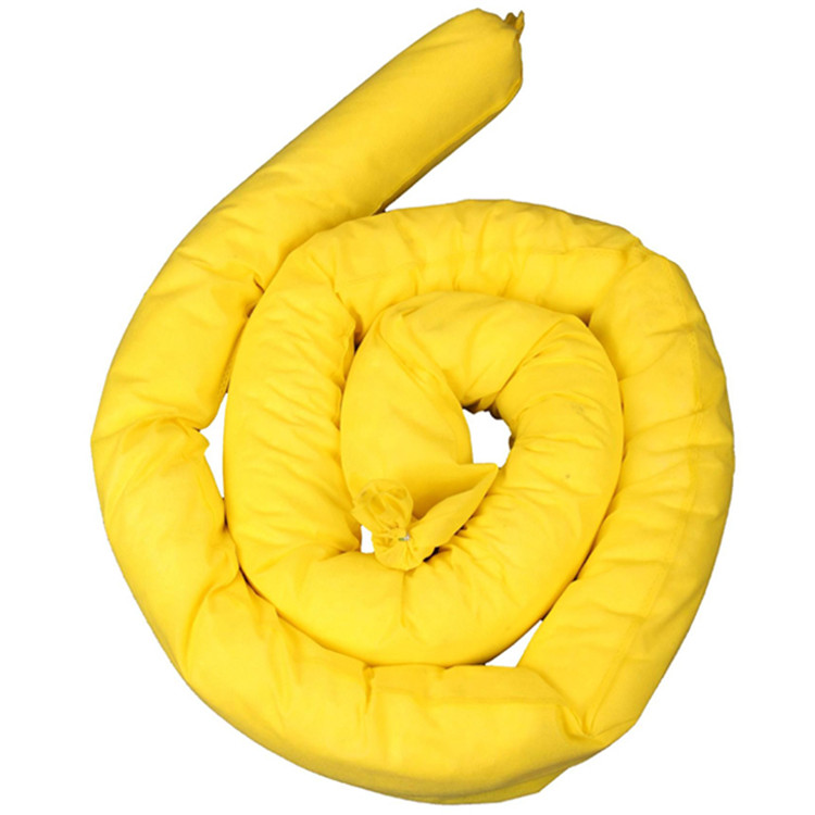 Chaussettes absorbantes jaunes absorbantes jaunes pour le lieu de travail